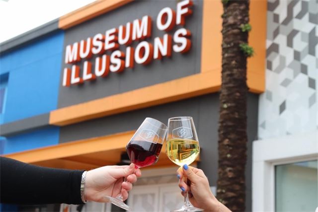 Date Night with Museum of Illusions & The Winery and Tasting Room by Brewlando